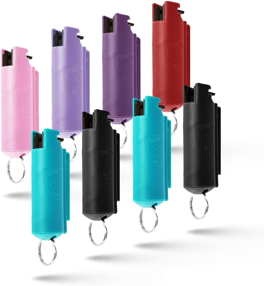 Guard Dog Security Quick Action Pepper Spray Keychain for Safety