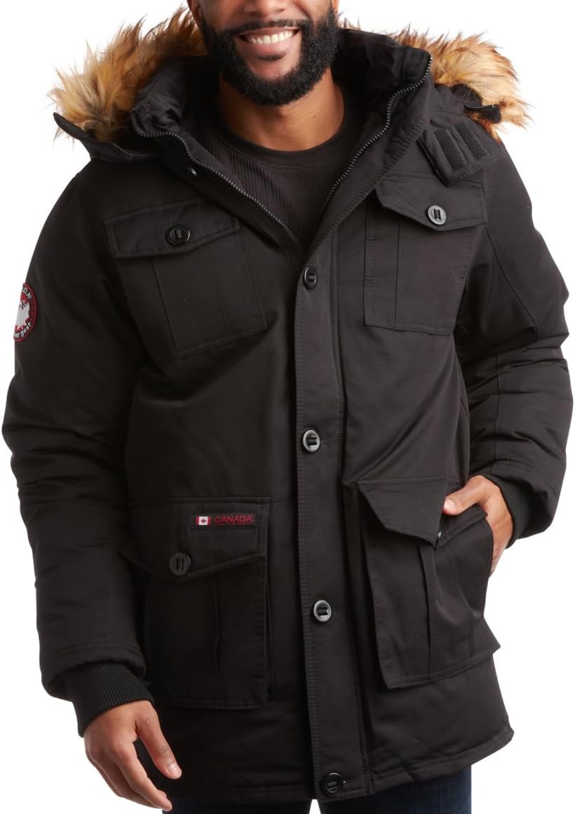 Ultimate Warmth: Canada Weather Parka - Heavyweight Canvas Jacket