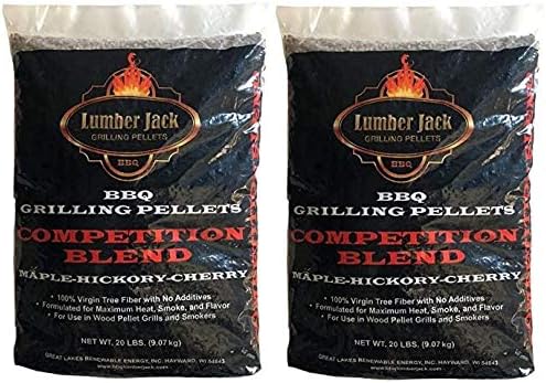 Lumber Jack Competition Blend BBQ Grilling Pellets for Flavor