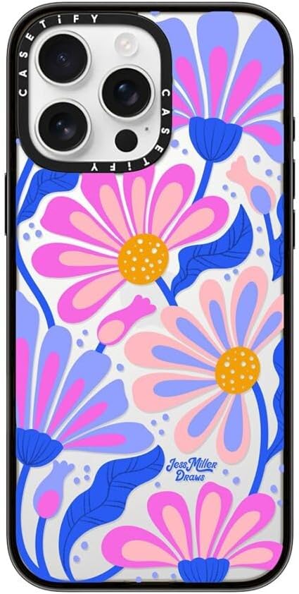 CASETiFY Compact Case for iPhone 16 Pro Max - Mystic Daisy