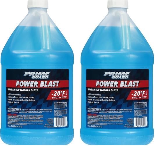 Prime Guard Power Blast Windshield Washer Fluid for All Vehicles