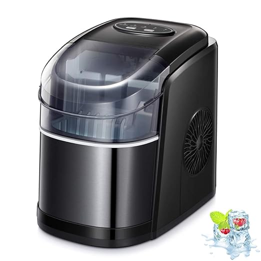 Kismile Countertop Ice Maker Machine for Quick Ice Production