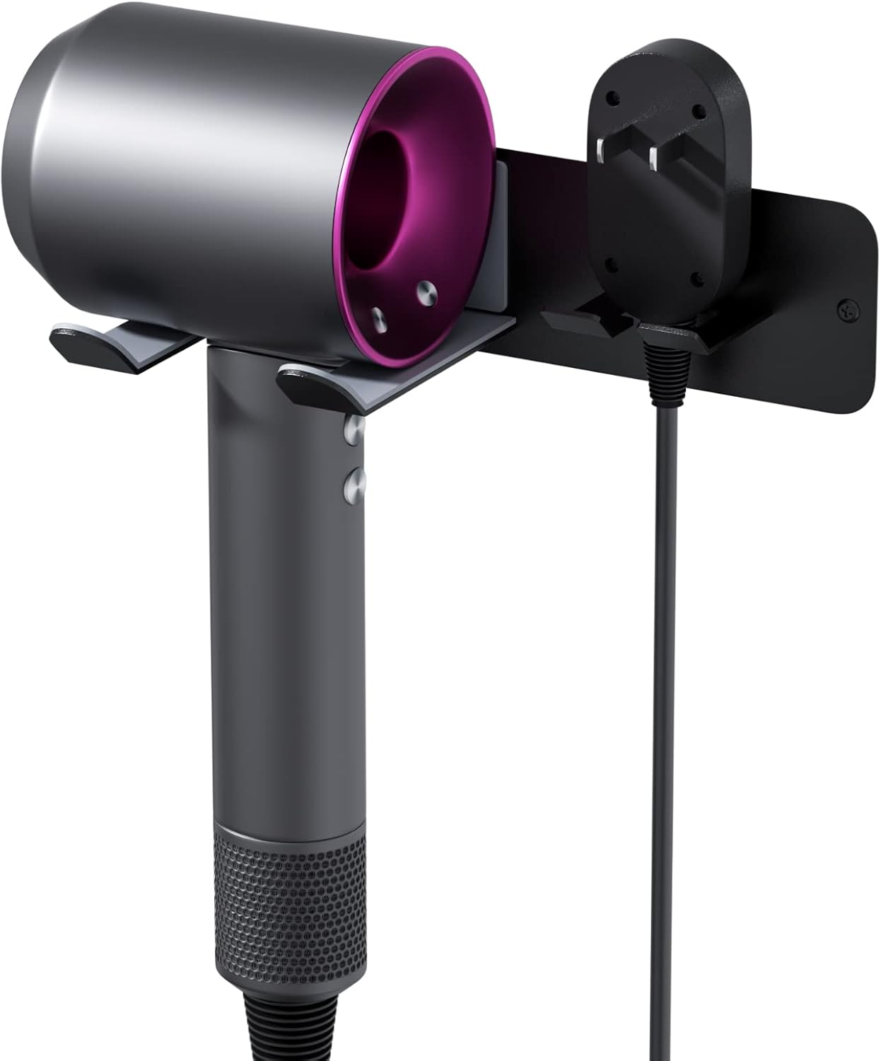 Stylish Stainless Steel Hair Dryer Holder - JNIHEEP