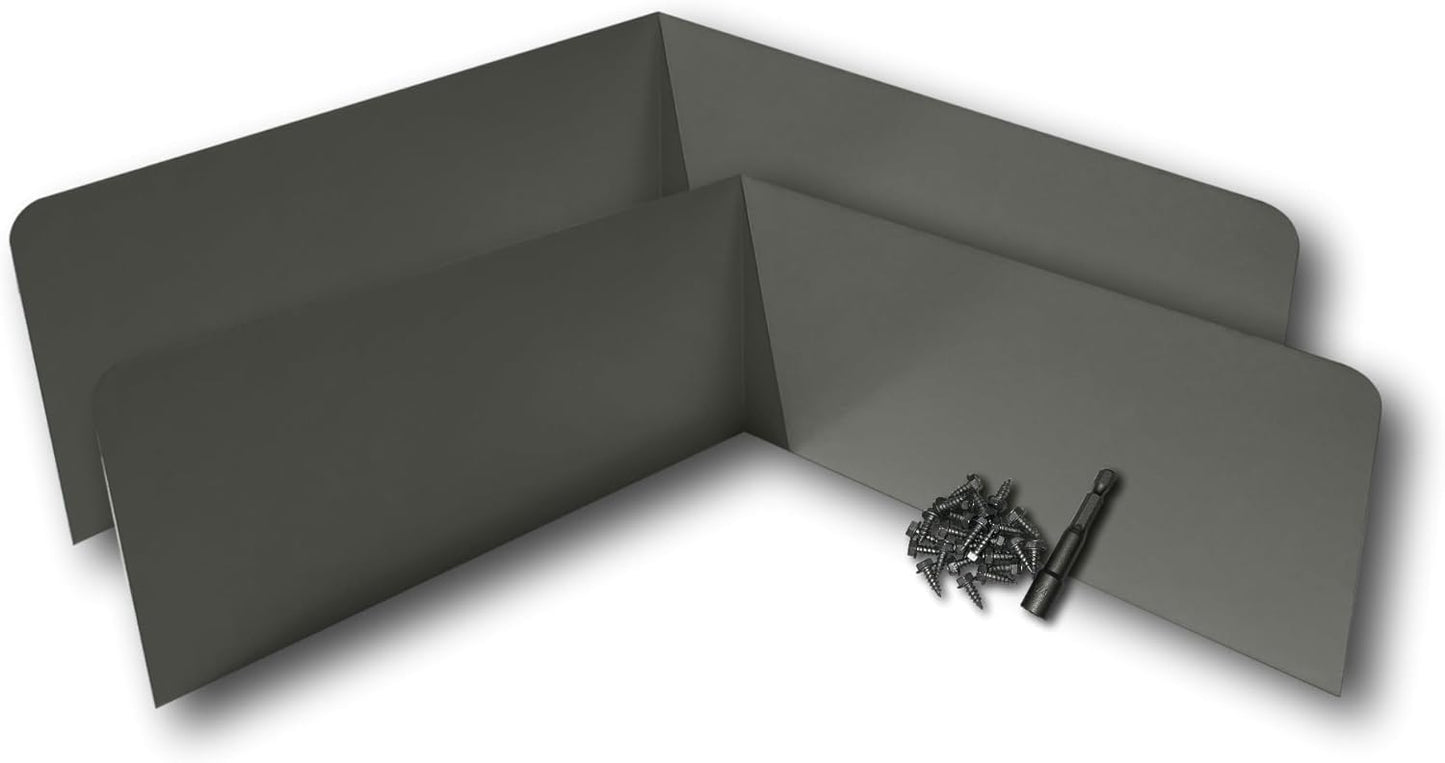 Eagle 1 Rain Gutter Valley Splash Guards for Easy Installation