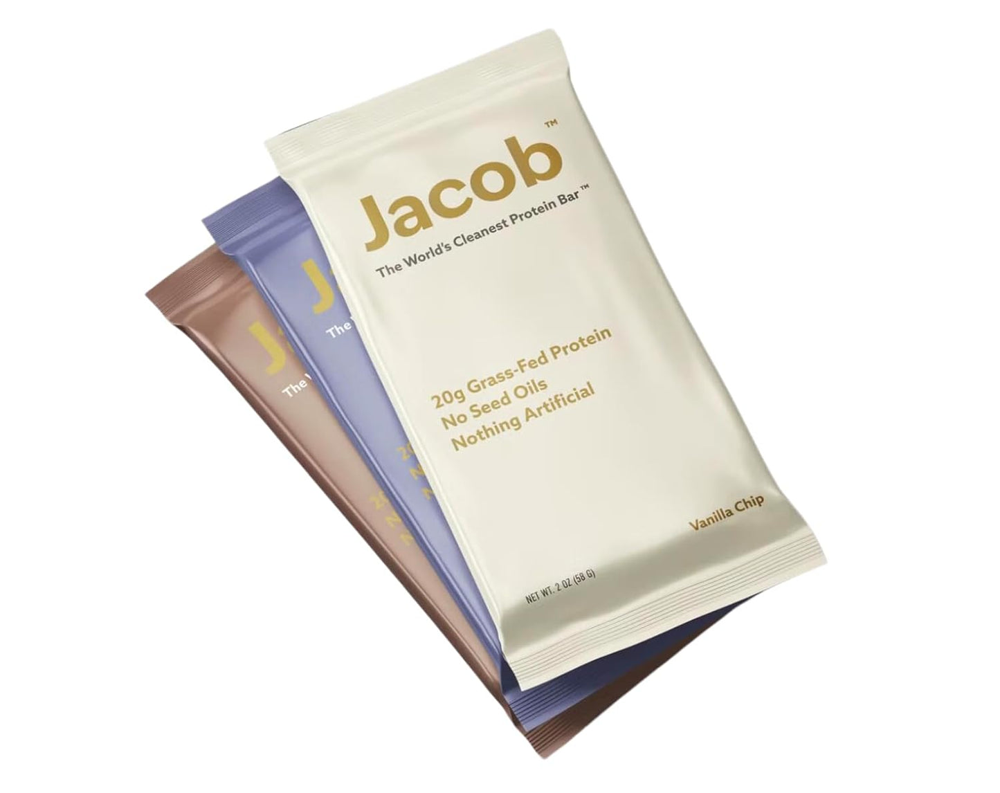 Jacob Bar Protein Bars Variety Pack - Clean Ingredients Snack