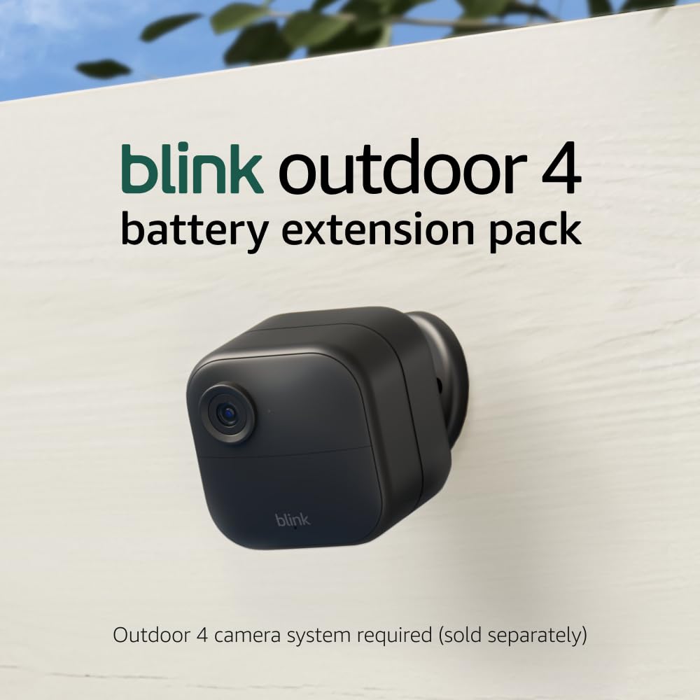 Blink Outdoor 4 Bundle: Four-Year Battery Life, HD Live View
