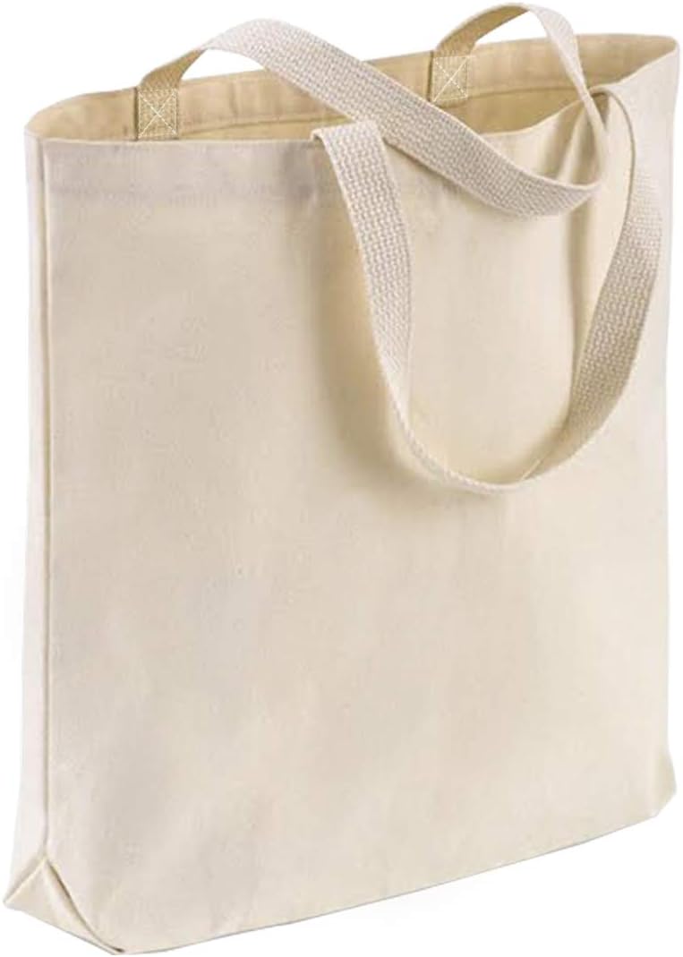 Sturdy Canvas Wholesale Tote Bags for DIY Painting and More