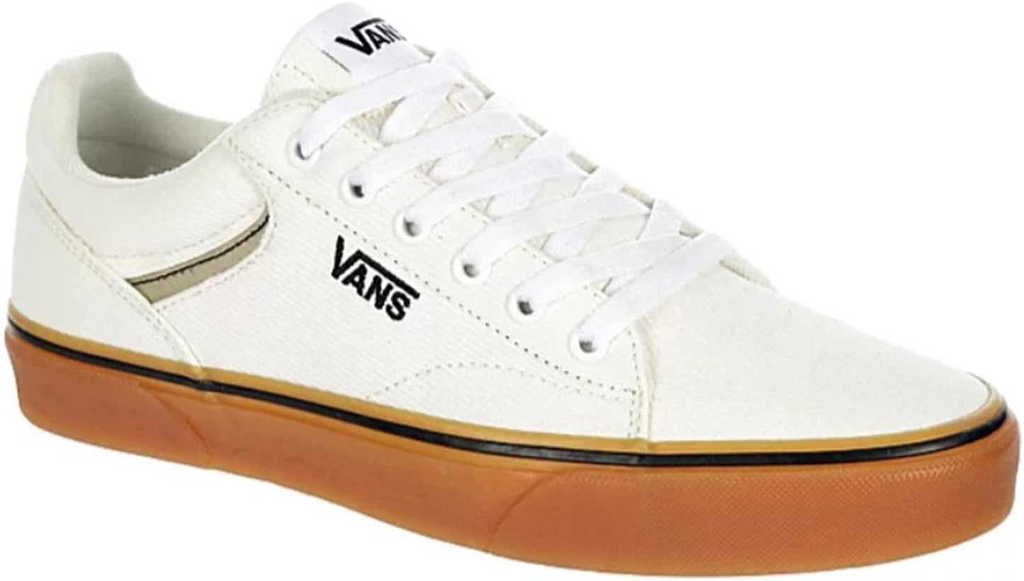 Vans Mens Seldan Sneaker: Retro Tennis Inspired Casual Footwear