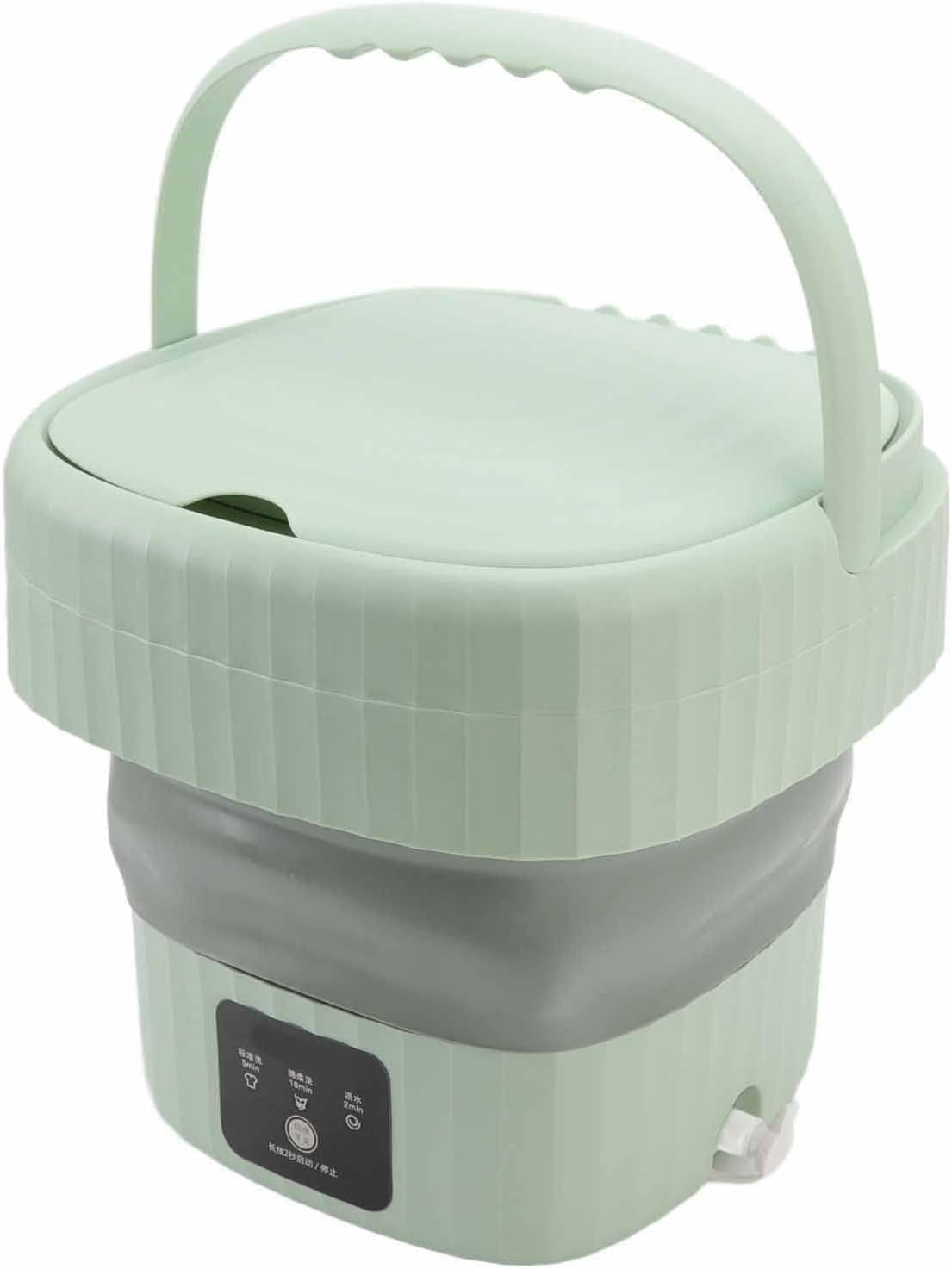 Portable 6L Folding Washing Machine - Compact & Travel-Friendly!