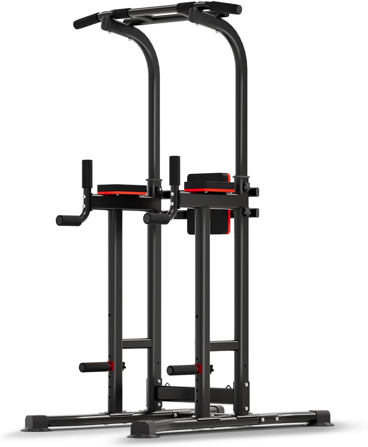 ZENOVA Pull Up Bar Dip Station for Multi-Function Strength Training