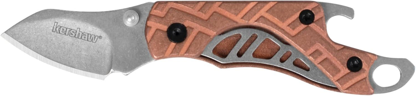 Kershaw Cinder Pocket Knife: Compact Keychain Essential Tool