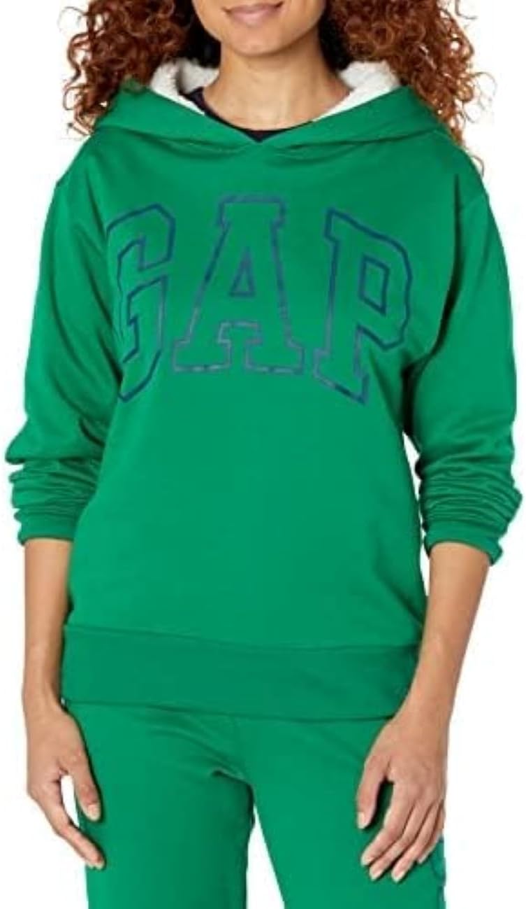 GAP Logo Sherpa Hoodie - Cozy Warmth!
