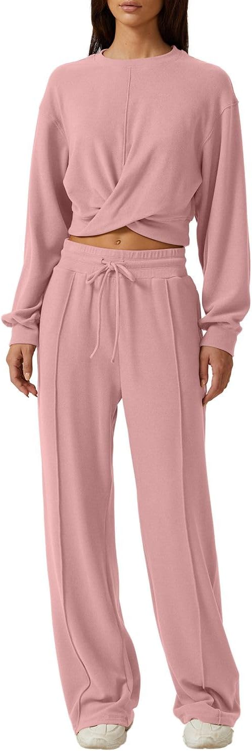 QINSEN Women 2 Piece Outfits Sweatsuit Set for Ultimate Comfort