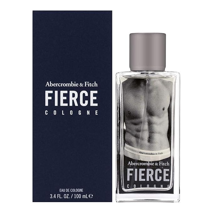 Fierce Eau de Cologne for Men - Bold Masculine Scent 3.4 fl oz