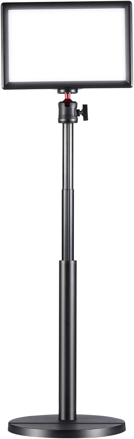 JUSMO K3 Key Light with Adjustable Stand for Video Calls