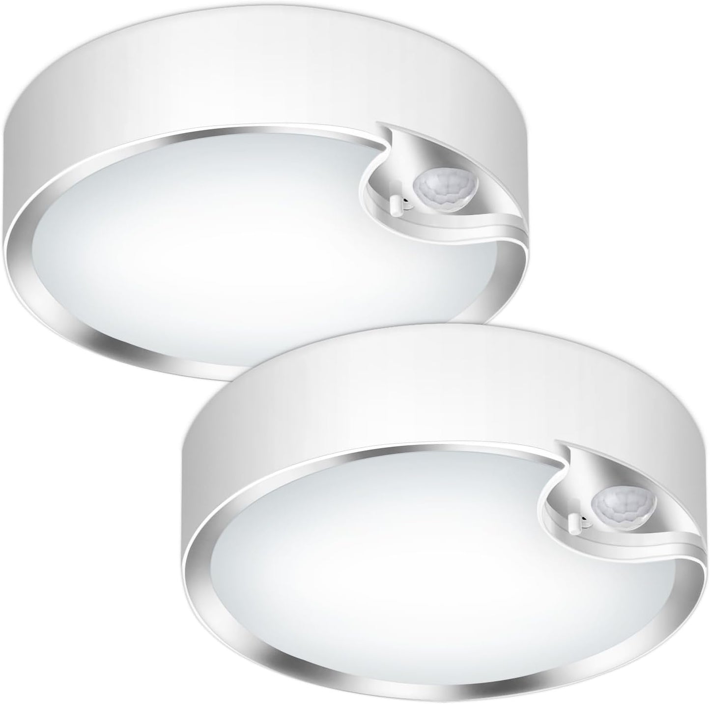 TOOWELL Motion Sensor Ceiling Light for Indoor Use - 2 Pack