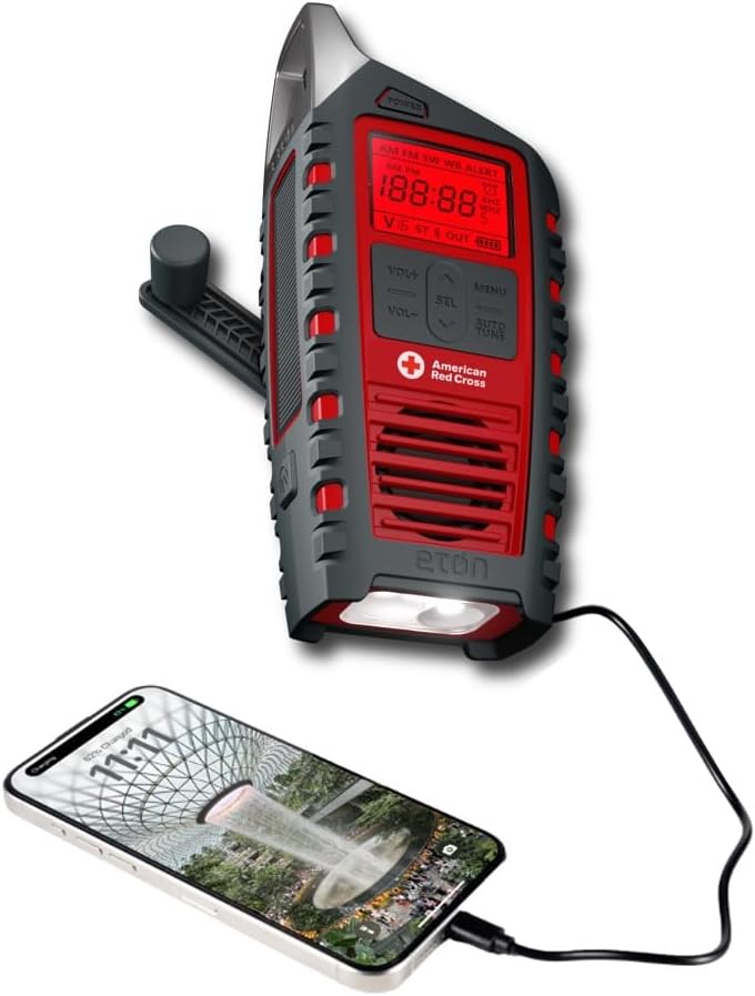 Eton Odyssey Multi-Powered All-Band Bluetooth Emergency Radio