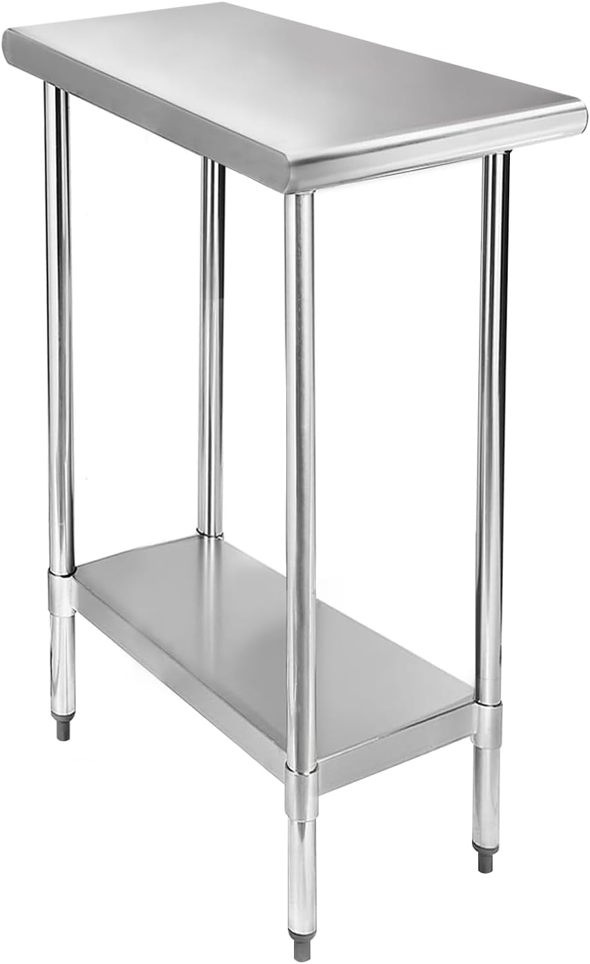 STABLEINK NSF Stainless Steel Table for Kitchen and Garage Use