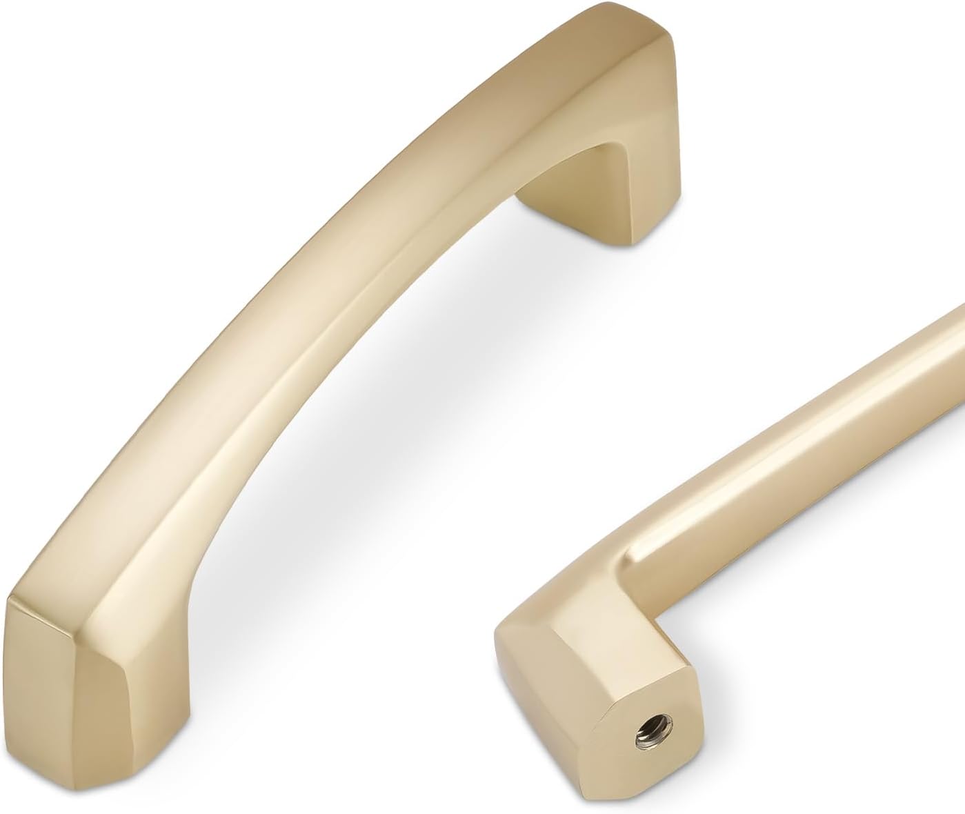 Brushed Brass Kitchen Cabinet Handles for Elegant Home Decor