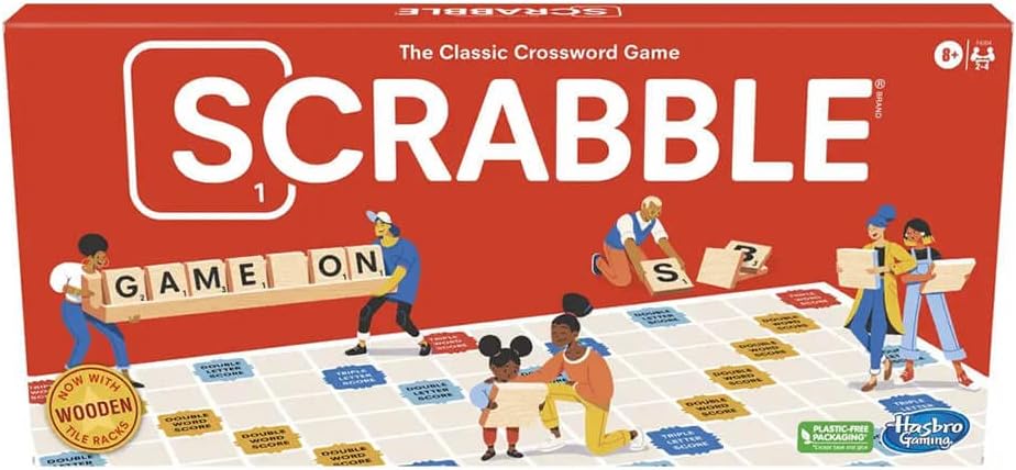 Hasbro Scrabble Board Game - Fun Word Game for all Ages!