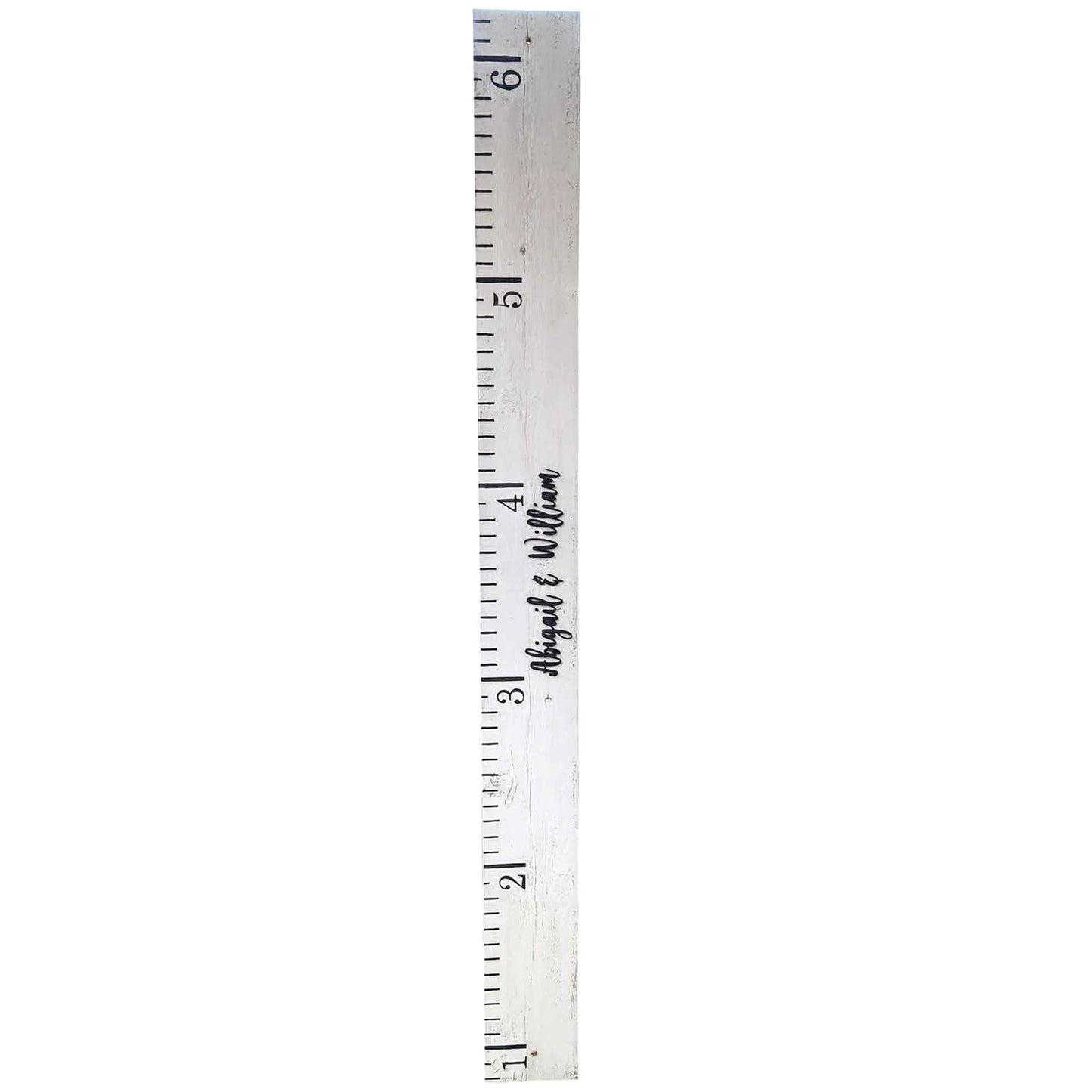 Rockin Wood Custom Name Growth Chart for Kids - Unique Gift