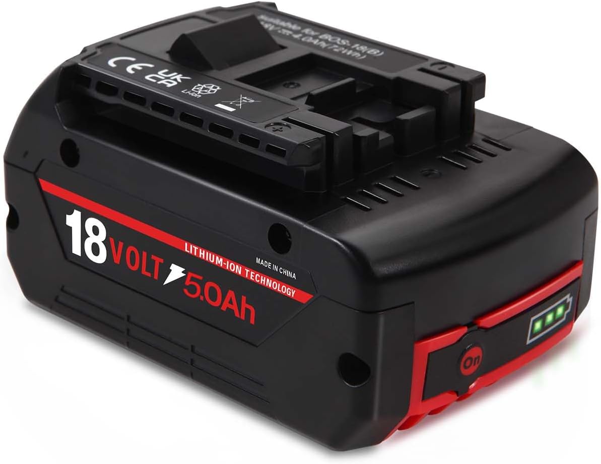 BAT609 Battery 18V 5.0Ah Li-ion Replacement for Bosch Tools