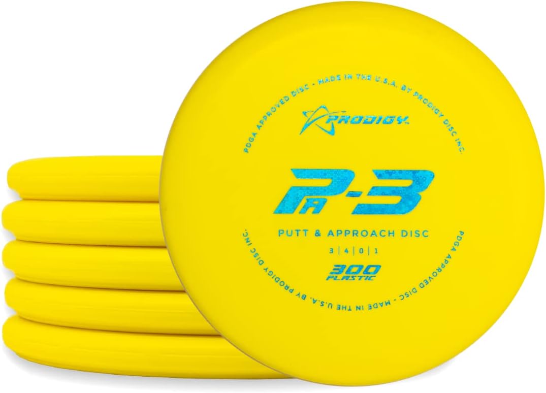 Prodigy Disc 300 PA-3 Putter Pack | Straight & Grippy | Ideal for Putting | Disc Golf Set