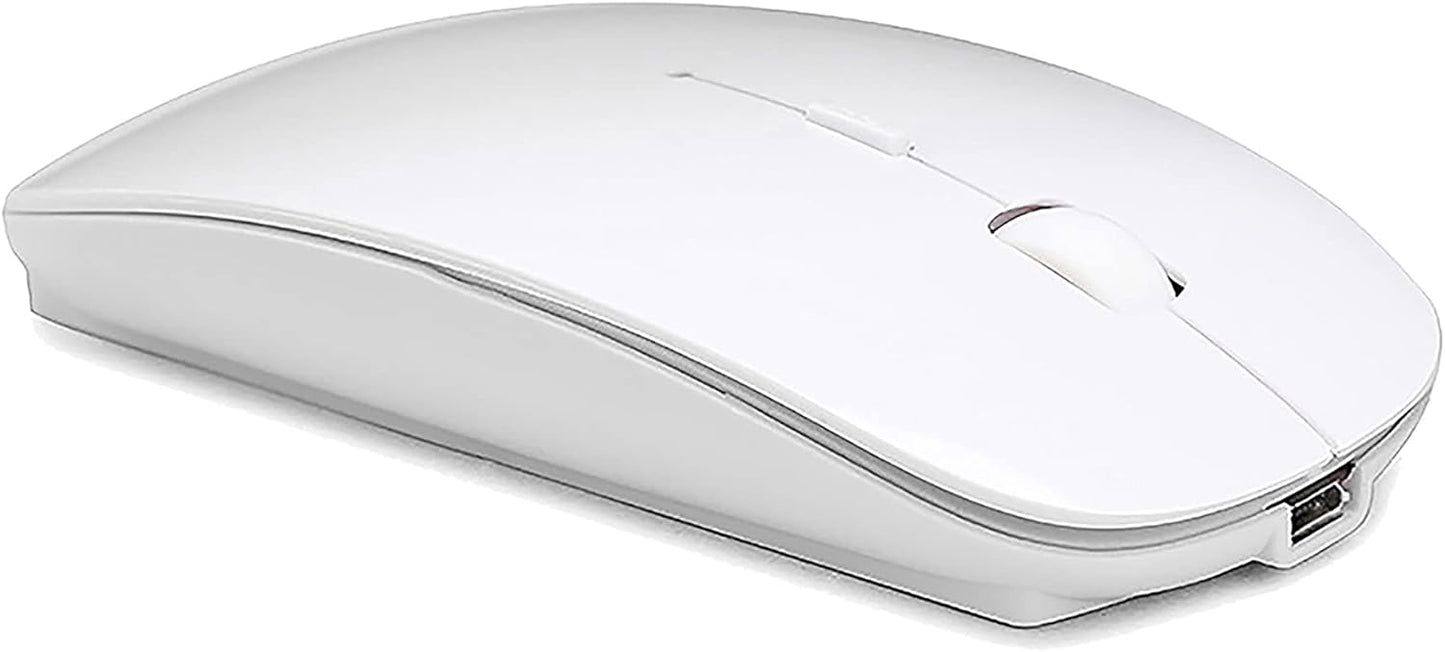 PEIBO White Bluetooth Mouse - Wire-free Precision