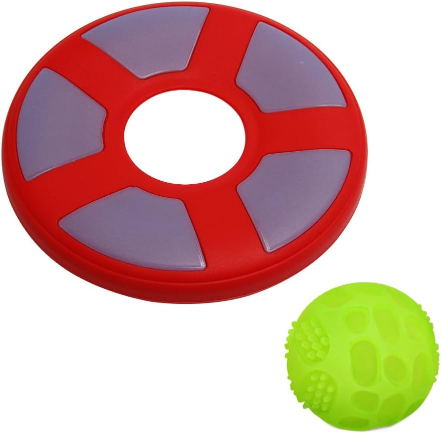 Glow Disc & Ball Set for Indestructible Fun!
