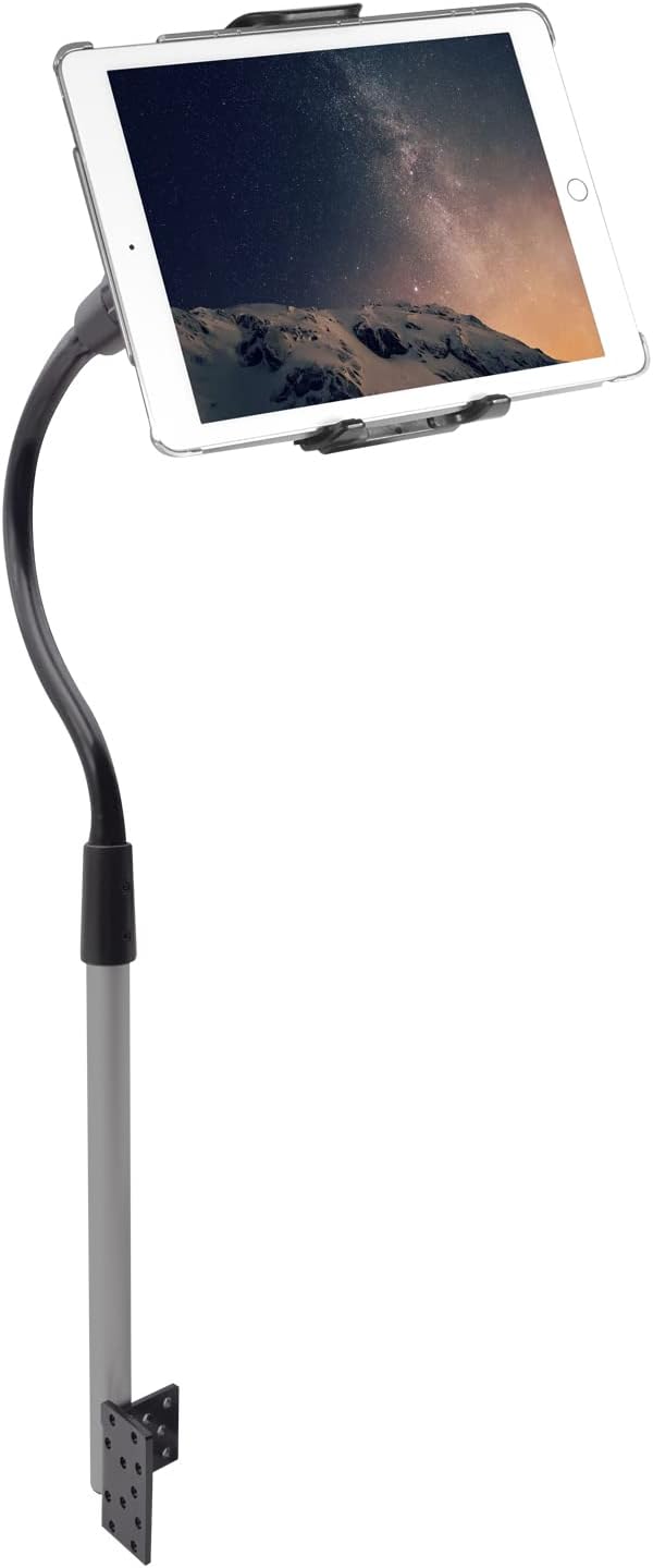 Macally Car Seat Rail Mount - Secure Tablet and Phone Holder