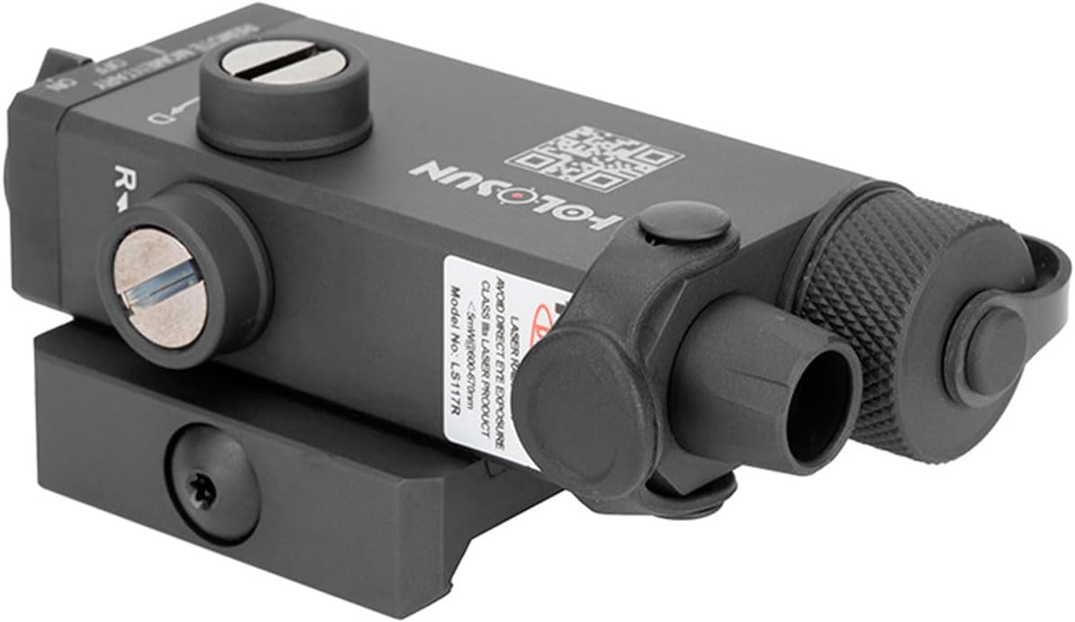 HOLOSUN LS117 Red/Green Laser for Long Guns - Durable & Waterproof