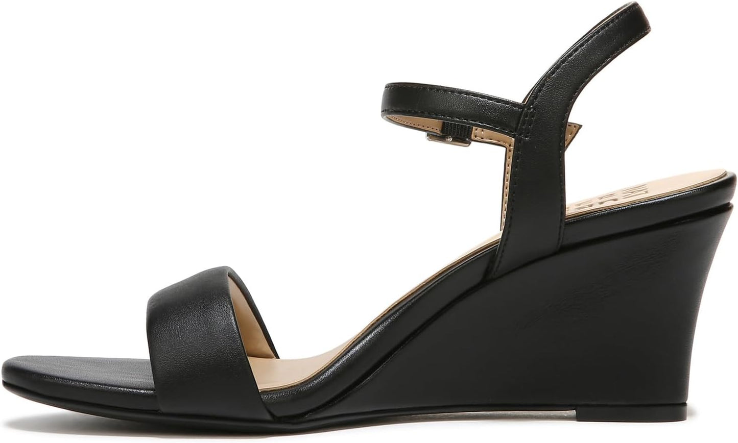 Naturalizer Women Bristol Wedge Ankle Strap Heeled Sandals Review
