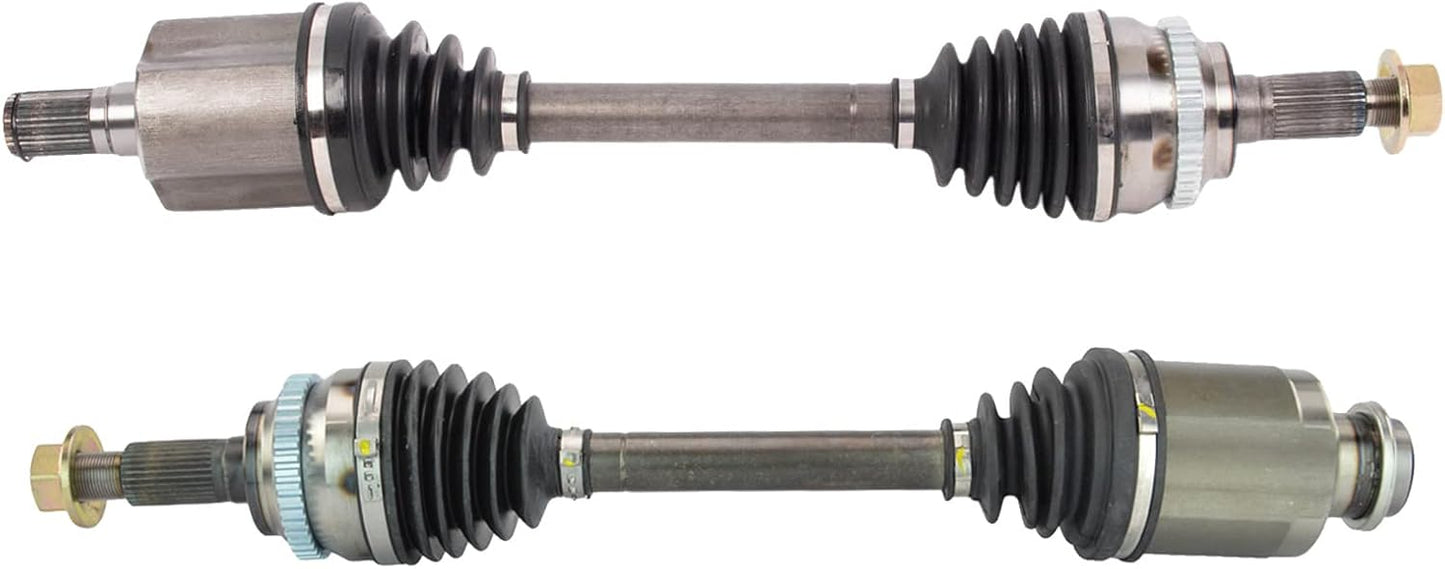 TRQ Front CV Axle Shaft Assembly Set for Mazda CX-7 and CX-9