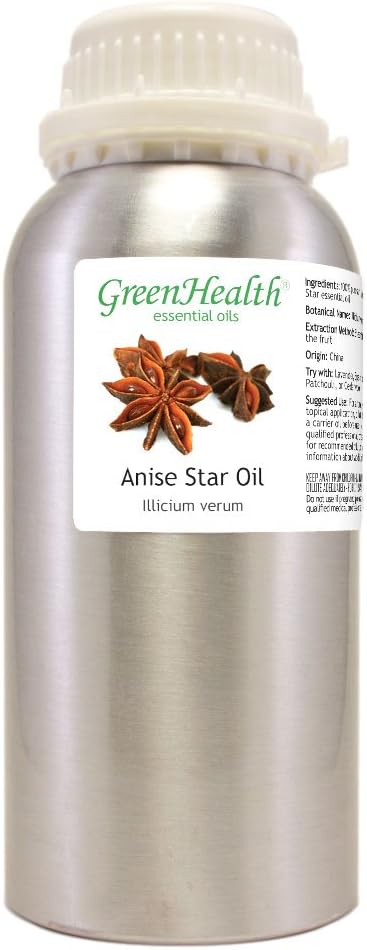 100% Pure Anise Star Essential Oil for Aromatherapy & DIY Projects