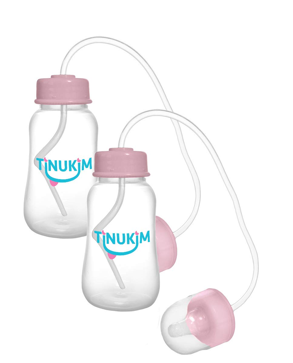 Feed with Ease: Tinukim Anti-Colic Baby Bottles - 2-Pack
