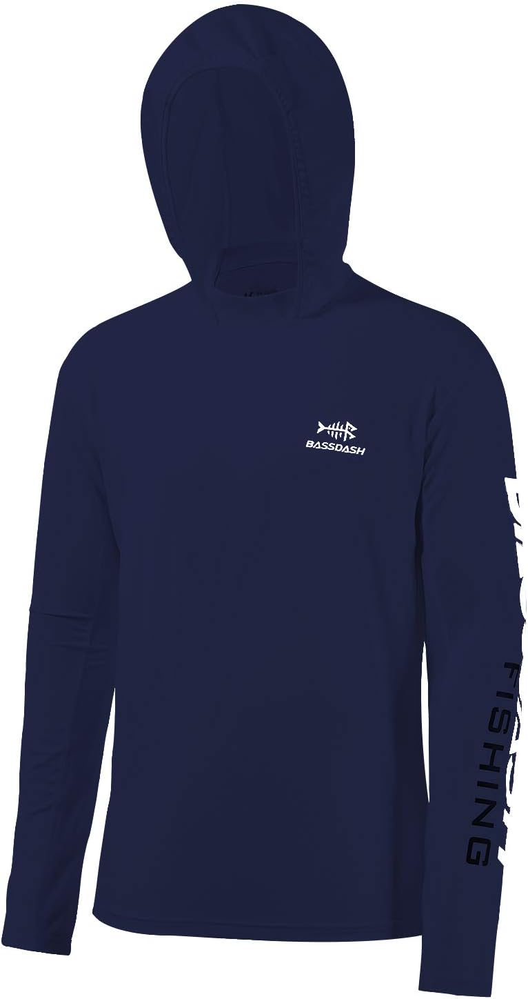 Bassdash UPF 50+ Sun Protection Hoodie for Ultimate UV Defense