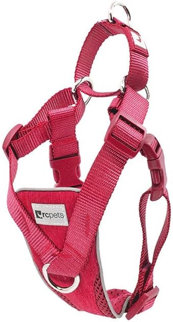 RC Pets Tempo No Pull Dog Harness for Small Dogs, Heather Black