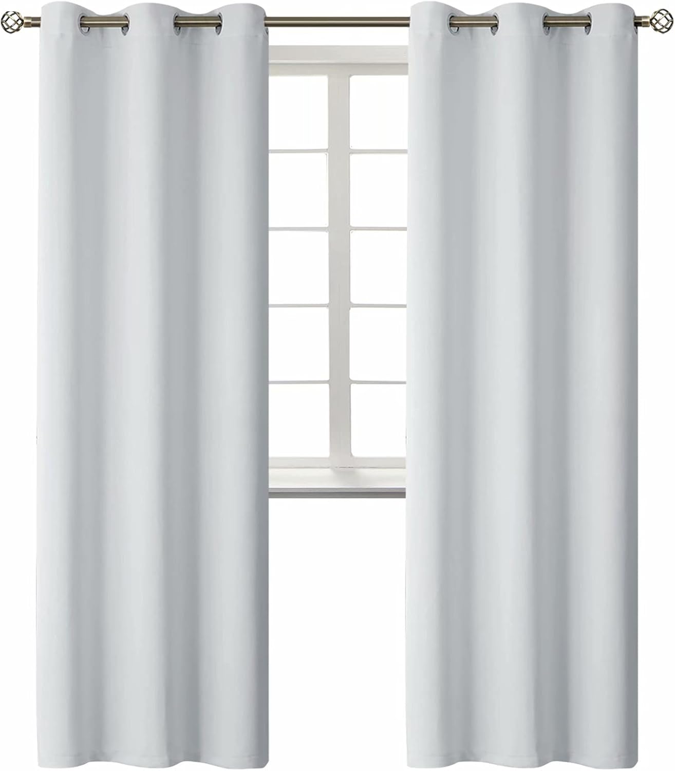 BGment Room Darkening Curtains for Bedroom - 84 Inch Panels
