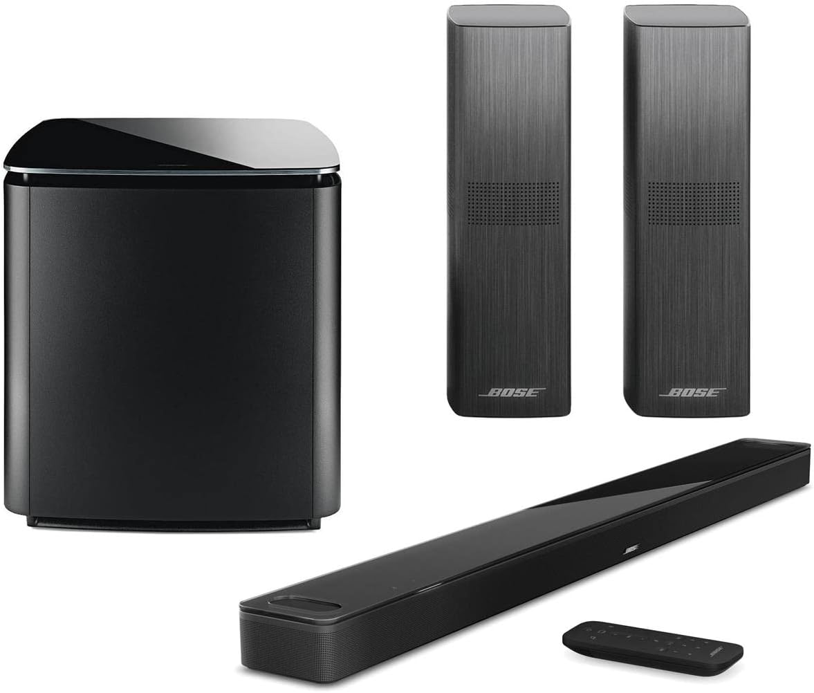 Bose Home Theater System with Dolby Atmos Soundbar & Speakers