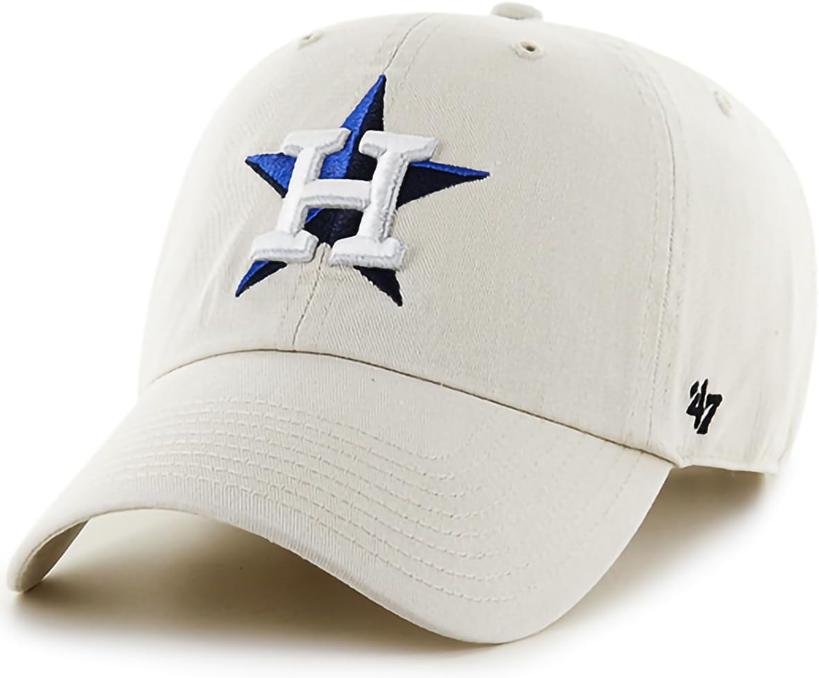 47 Brand MLB Natural Primary Logo Adjustable Baseball Cap Hat