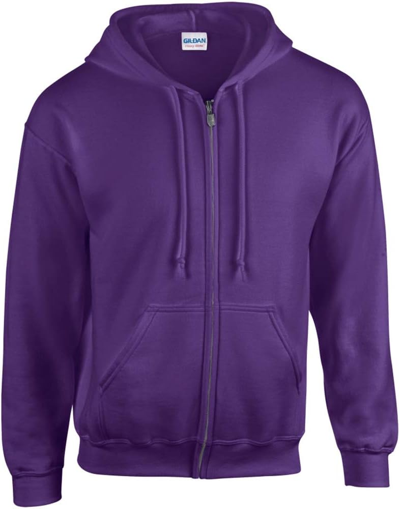Gildan Fleece Zip Hoodie, Pack of 2 - Warm & Cozy