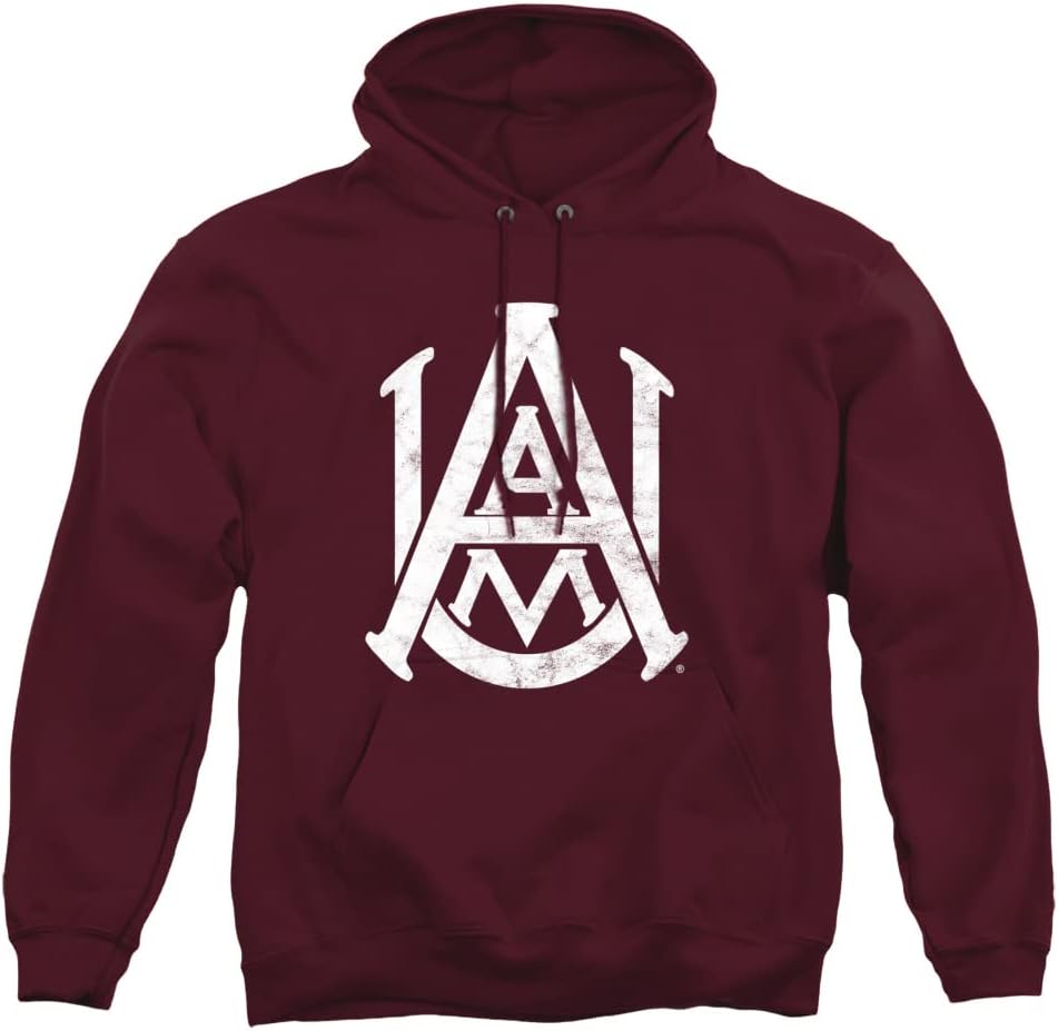 Official Collegiate Distressed Primary Logo Hoodie for Fans