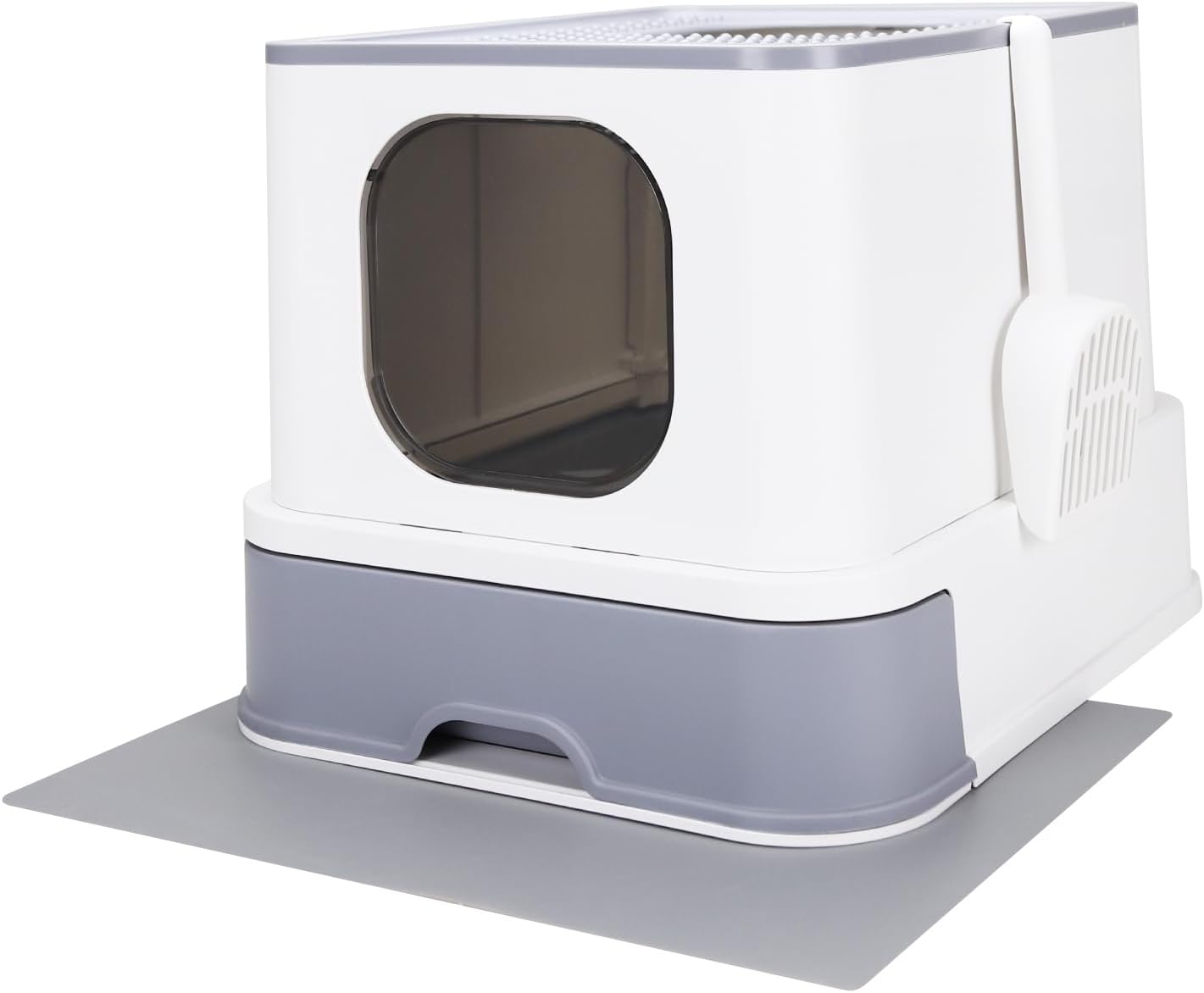 RIZZARI Cat Litter Box: Leak-Proof Top-Entry Design for Cats