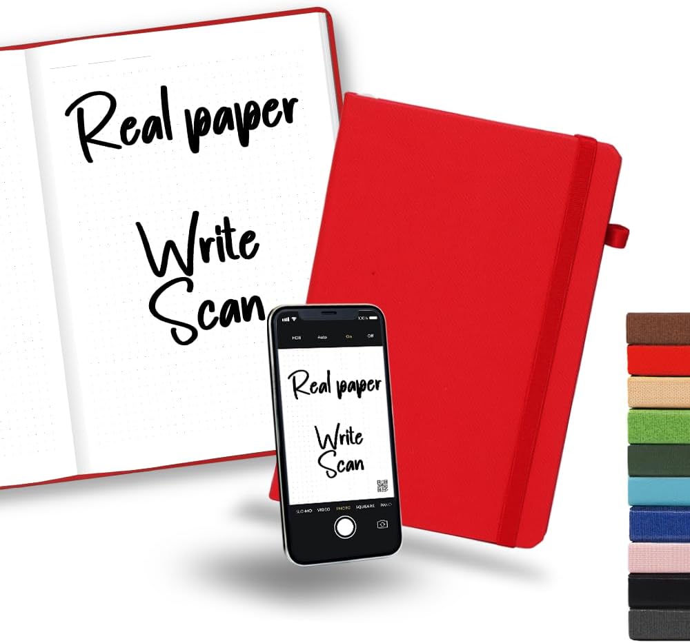 Smart Executive Eco Notebook | Digital App | RED