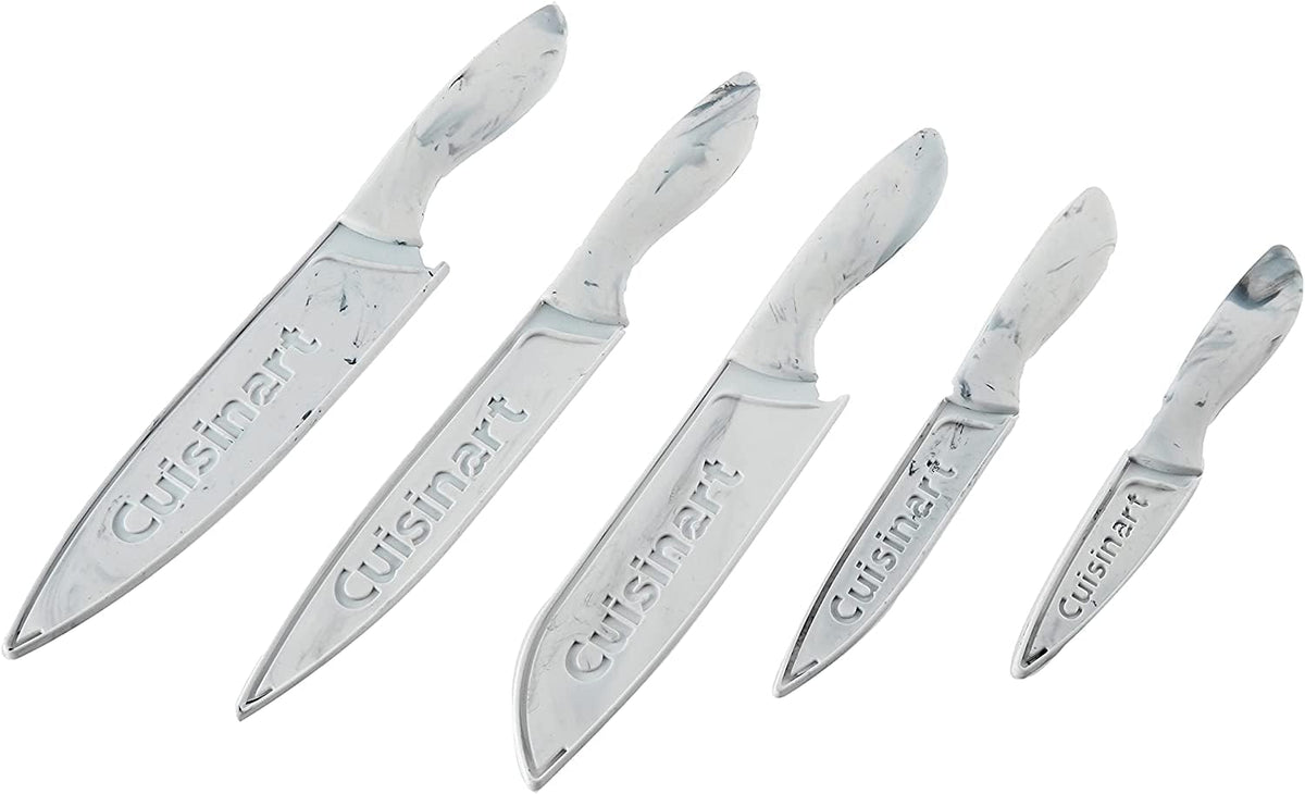 Cuisinart C55-10PWM Ceramic Coated Knife Set for Every Kitchen