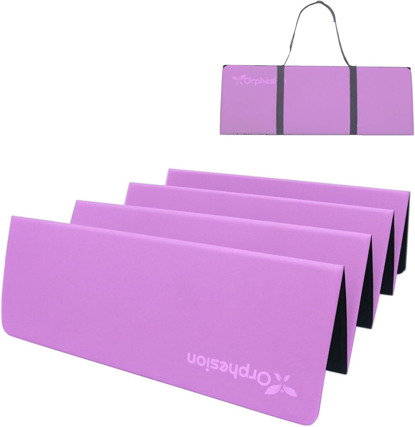 Orphesion Foldable Yoga Mat: Lightweight & Non-Slip Travel Essential