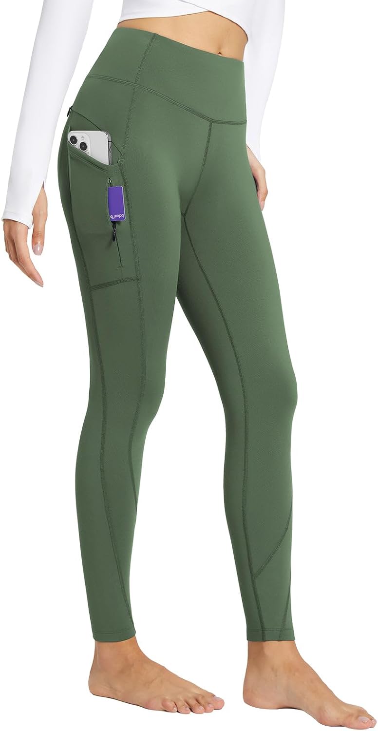 Baleaf Women's Fleece Lined Leggings for Cold Weather Comfort