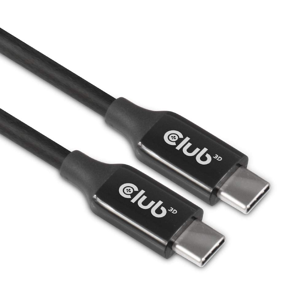 Club 3D USB C Cable: 60W Charging, 10Gbps Data, 8K Video Support