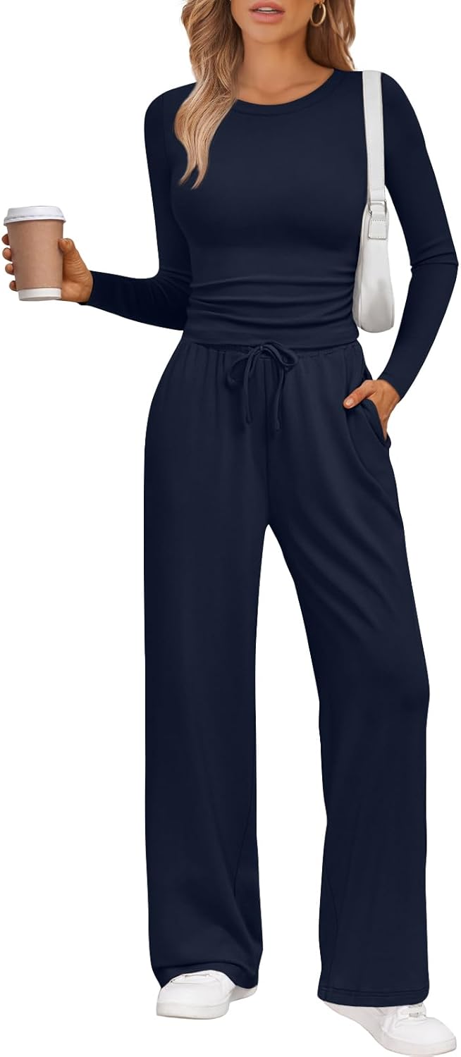 LILLUSORY 2 Piece Lounge Sets for Women - Stylish Comfort