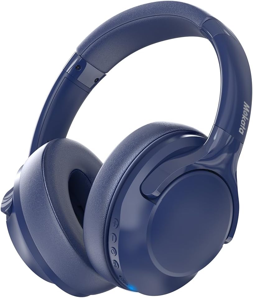 Mokata Wireless Headphones: 68H Playtime Deep Bass
